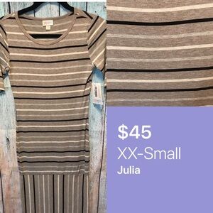 LuLaRoe Julia Dress xxs